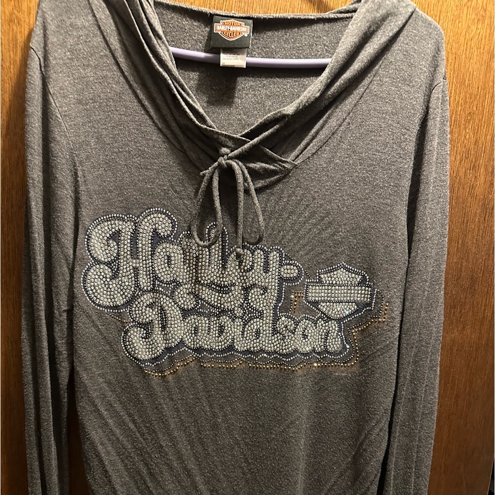 Harley Davidson woman’s large hoodie